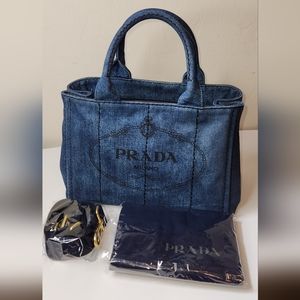 Prada Canapa in Denim